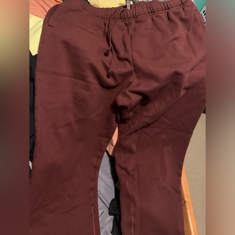 Skims Cotton Fleece Classic Straight Leg Sweats